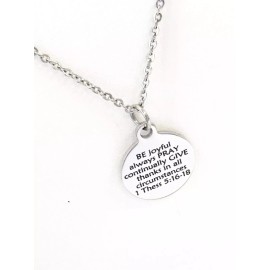 Christian Jewelry, Be Pray Give Necklace, Christian Necklace, Christian Gift