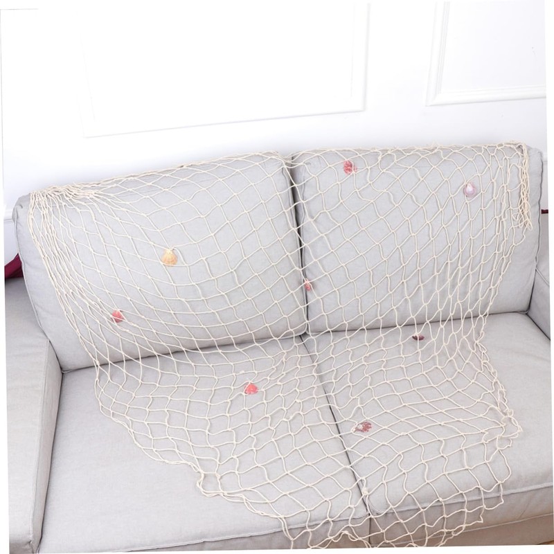 CORHAD Fishing Net Wall Hanging Decorative Fish Net Nautical Themed