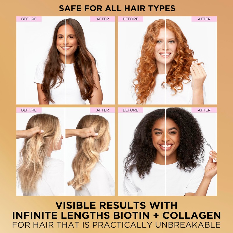 Pantene Pro-V Miracles Infinite Lengths Biotin + Collagen Sulfate-Free Shampoo