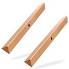2pcs Under Cabinet Lights Wireless，Motion Sensor Closet Lights，Wooden Wireless USB