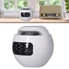 Multifunctional Bluetooth 5.0 Alarm Clock Speaker Rechargeable Ball Shape Portable