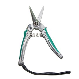 DEEALL Goat and Horse Hoof Trimmer Floral Trimming Shear with Serrated Blades 8-Inch