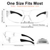 Hoqiwild Clear Safety Glasses Bulk of 80,ANSI Z87.1 Safety Googles