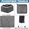 Tallew 50 Pcs Microfiber Towels 16 Inch x 16 Inch