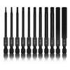 Neiko 01147A Allen Wrench Drill Bits, 11-Piece Hex Drill Bit