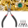 Betued 3 Pieces Multifunctional Pliers for DIY Professional Jewelry Pliers