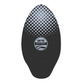 BPS 'Gator' 30 Inch Skim Board - Epoxy Coated Wood Skimboard with EVA Pads - No Need for Wax - Skimboard for Beginner to Advanced - Medium Skimboard (Black)