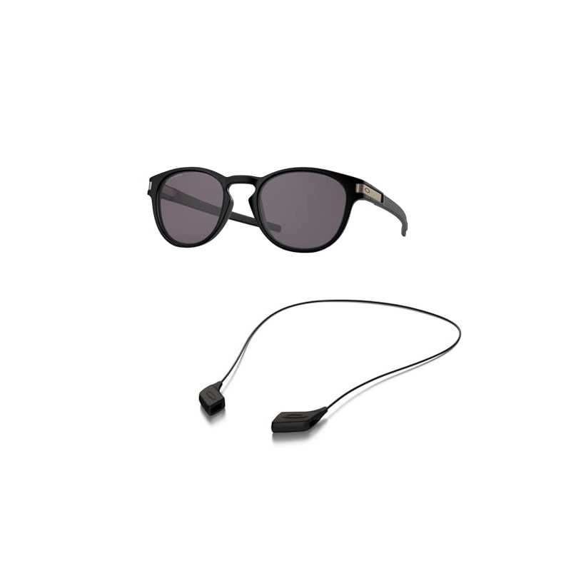 Oakley OO9349 Sunglasses Bundle: OO 9349 934919 Latch/A and Large