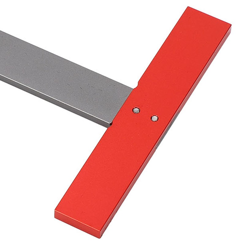 T Square Ruler Aluminum Alloy Accurate Scale Multifunctional Portable Woodworking