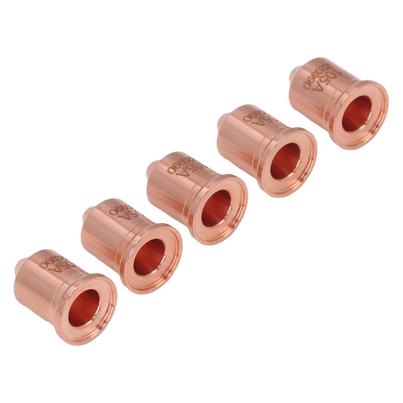 5 Pcs 220990 Nozzle Tip Brass Plasma Cutting Torch Nozzle