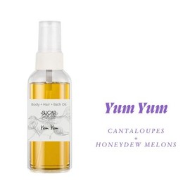 1.5 oz Sampler Body Oil w/Sprayer Vegan Friendly Handcrafted Body Care Fragrance:_Yum Yum