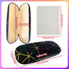 Xpieoyrm Pack of 3 Glasses Case Hard Case Glasses Case