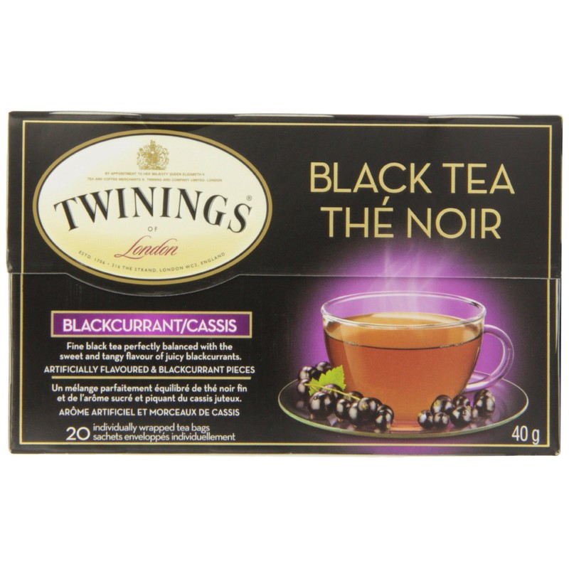 Twinings Blackcurrant Breeze Flavored Tea 20 Count