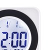 CHEOTIMESmall Digital Alarm Clock for Bederoom, Big Numbers LCD Display,