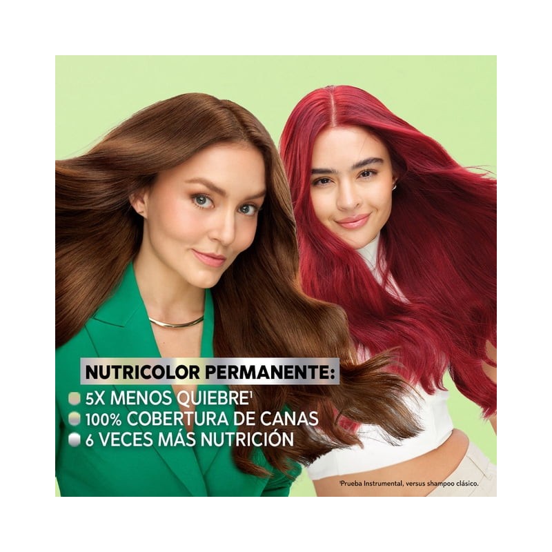 Tinte para cabello Garnier Nutrisse 7.777 café con leche
