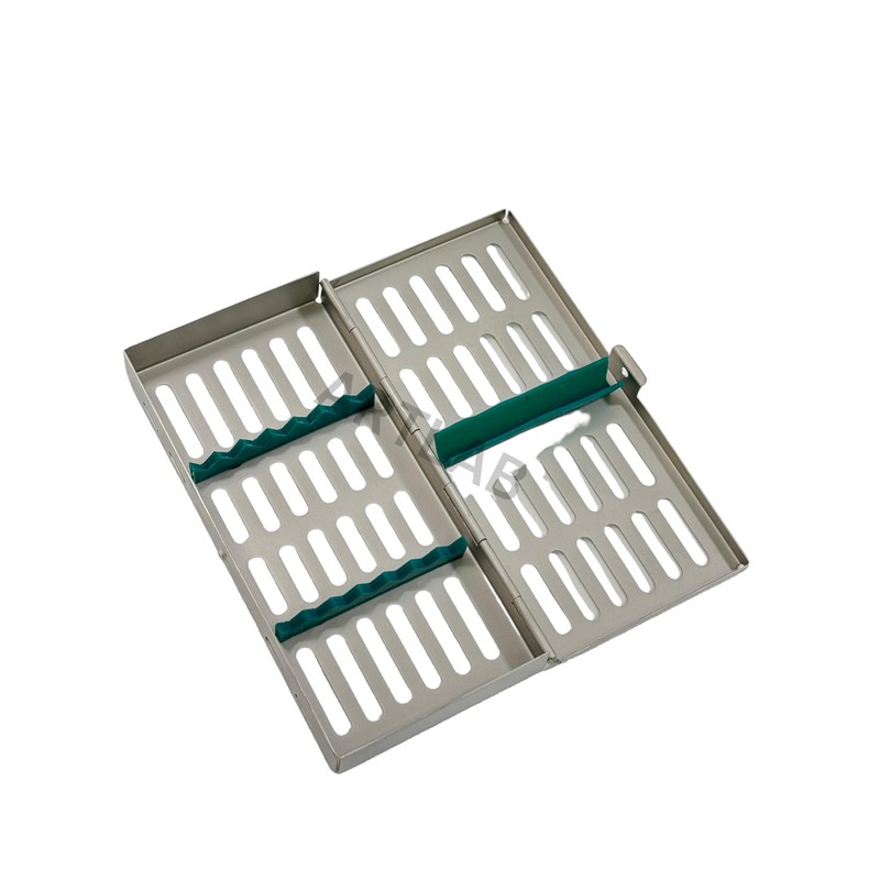 1 Each Sterilization Rack Box with 7 Place Holder Slots