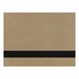 12" x 24" Laserable Leather Sheets with Heat Transfer Adhesive Backing, CO2 Laser Engraving Supplies, for Glowforge Supplie (2, Light Brown/Black)