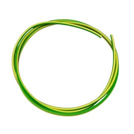 1-Core 1.5mm² Conduit Earth Cable 1-Core 1.5mm² Conduit Green/Yellow Cable 6491X 1 metre Suitable for Light Fittings, Appliances, Switchgear & Control Gear