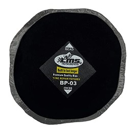 LMS Heavy Duty Reinforced Bias Tire Repair Patches BP-03 (4-1/4"x4-1/4)