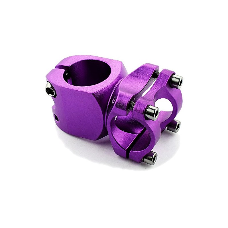 Noah And Theo NT-ST-A254-PURPLE Bicycle Short Stem 28.6mm or 1-1/8"