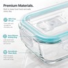 24-Piece Glass Food Storage Container Set for Meal Prep –