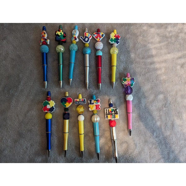 Custom Beaded Pens..Drop A Request For What You Want.