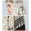 BEAUTELICATE Mantilla Lace Catholic Scarf Veil Stole with Tassel Black