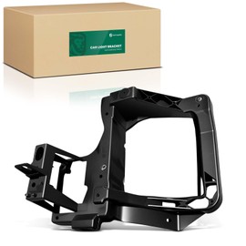 YHTAUTO Headlight Bracket Front Right Passenger Side Compatible with 2014-2018 Jeep Cherokee KL Series, Headlamp Mounting Brackets Right Side