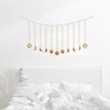 Moon Phase Garland Hanging Moon Phase Decoration Lunar Wall Ornaments
