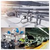sourcing map Iron Air Hose Fitting, 2Pcs 1/4" NPT Female