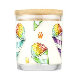 Pet House 9 oz Snow Cone Scented Pet Odor Candle, Clean Burning, Long Lasting, Plant Based Spring, Summer Scented Soy Candles, 60 Hour Burn Time, Pack of 2