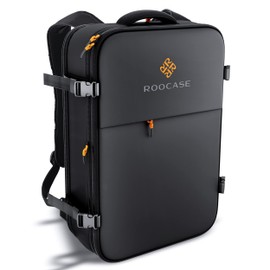 rooCASE Venice Travel Backpack 25L - 15.6 inch Laptop for Business Weekender Luggage Carry On Backpack for International Travel Bag for Men and Women, 2 FREE Packing Cubes Included