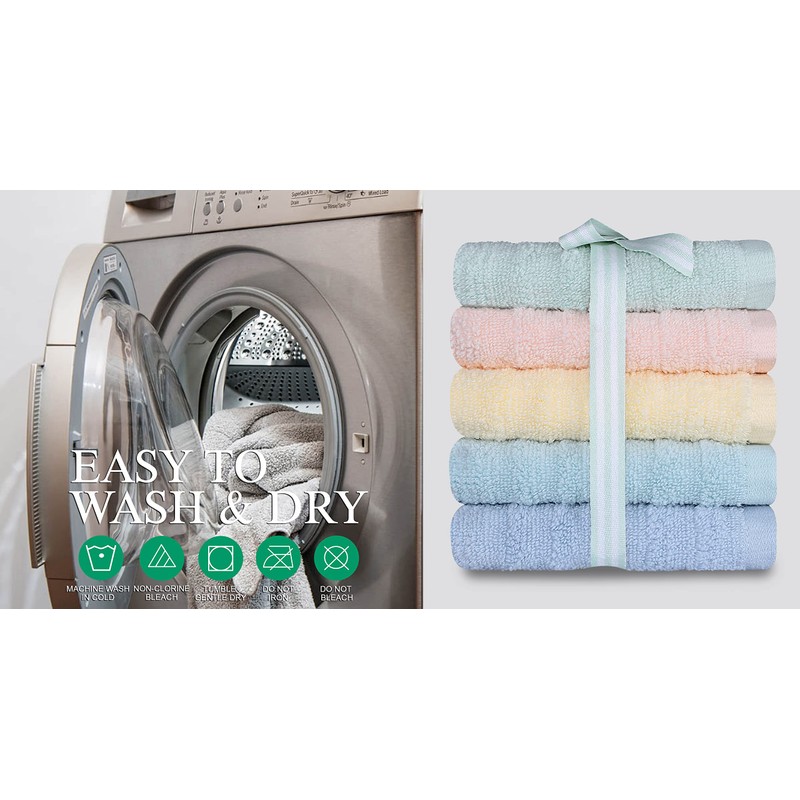 QCS Towels - Face Cloths - 33 x 33 cm