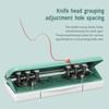 6 Hole Paper Puncher Spacing Adjustable Planner Hole Puncher for