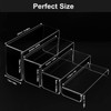 MerryNine 8pcs Clear Acrylic U Shaped Display Stands, Handicraft Storage