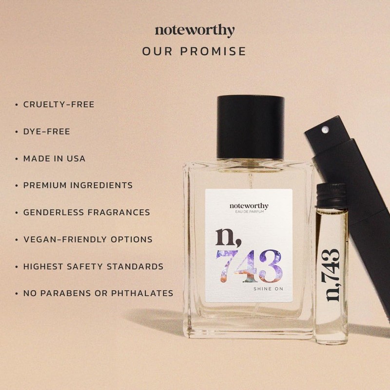 Noteworthy n,743 Femme Fatale Eau De Parfum – Tuberose, Magnolia,
