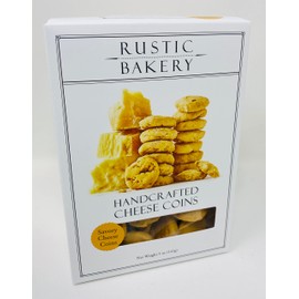 Rustic_Bakery Handcrafted Original Savory Cheese Coins Biscuit 5oz 2 Pack