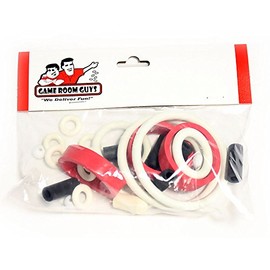 Game Room Guys Bally Black Rose Pinball White Rubber Ring Kit