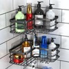 stusgo Corner Shower Caddy 2-Pack, No Drilling Shower Organizer Corner