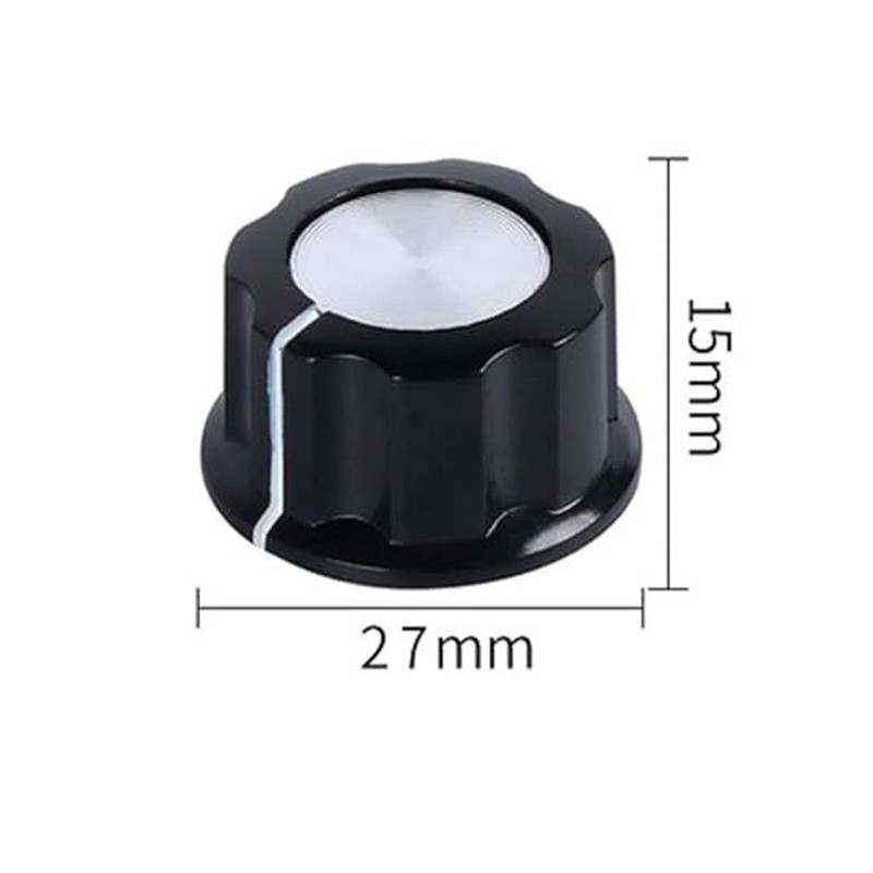 10pcs Control Knob Potentiometer Knobs Tone Top Rotary Knobs for