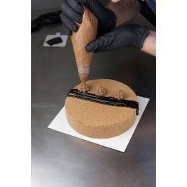 ESKAY PRODUCTS Nitrile Exam Disposable Black Gloves, Powder Free and Latex Free, Multi Use Gloves, Food Service Use (Small (Pack of 100)