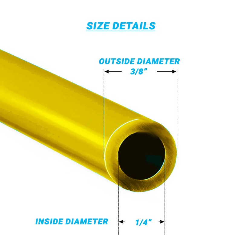 Neo-Pure - 3/8" OD LLDPE Polyethylene Tubing 500 ft Roll