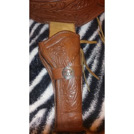 Texas Longhorn .22/.22mag Cowboy Western 7 1/2" Holster Rig