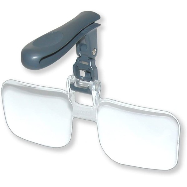 Carson Optical VisorMag 1.75x Power (+3.00 Diopters) Clip-On Magnifying Lens for Hats VM-10