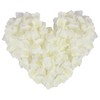 YoungLove 1000 Pcs Non-Woven Artificial Rose Petals Wedding Party Decrorations,Ivory