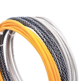 fortoo Braided Cycling Brake Housing Cable Set MTB Road Bike Housing Kit Gear Bicycle Components Parts -Silver Brake Set