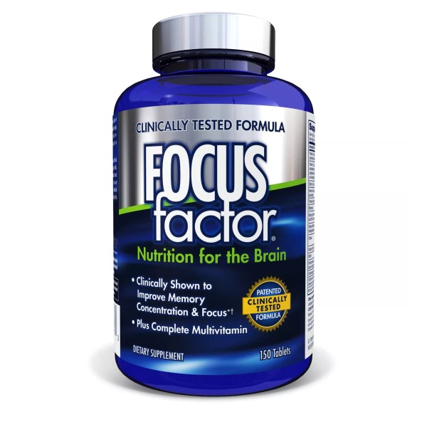 Focus Factor Complete Multivitamin Brain Supplement 150 Count Optimize Focus
