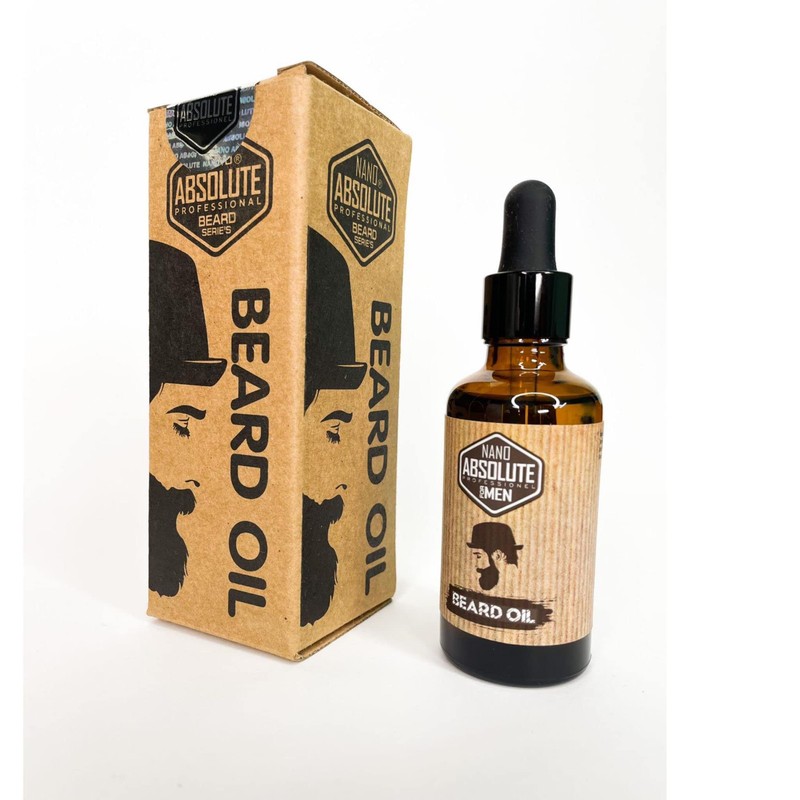 Nano Absolute Beard Oil Serum - Men Beard & Moustache