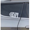 On Your Left Decal (Teal)