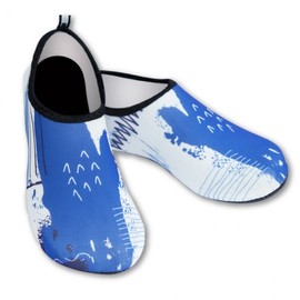 [Star Warehouse] Color Pop Aqua Shoes Water Park Shoes Water Play Valley Swimming Pool Surfing Water Beach Aqua Shoes Blue L 2ea